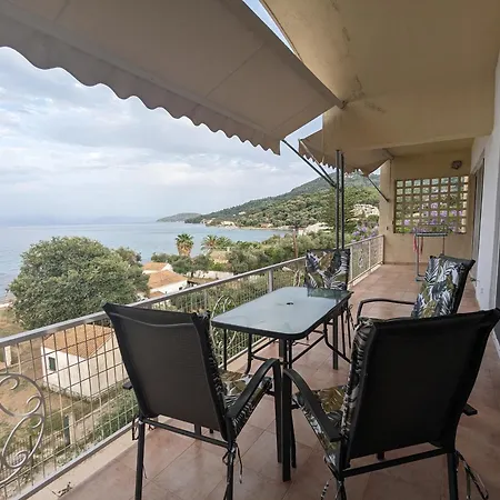 Sea View With Swimning Pool Apartmán Mesongí